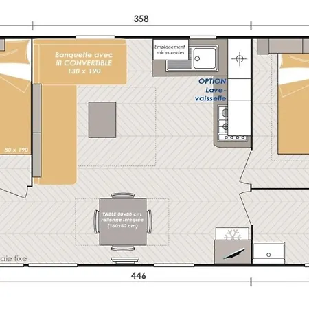 Mobil-home 2 4 Etoiles * Frejus